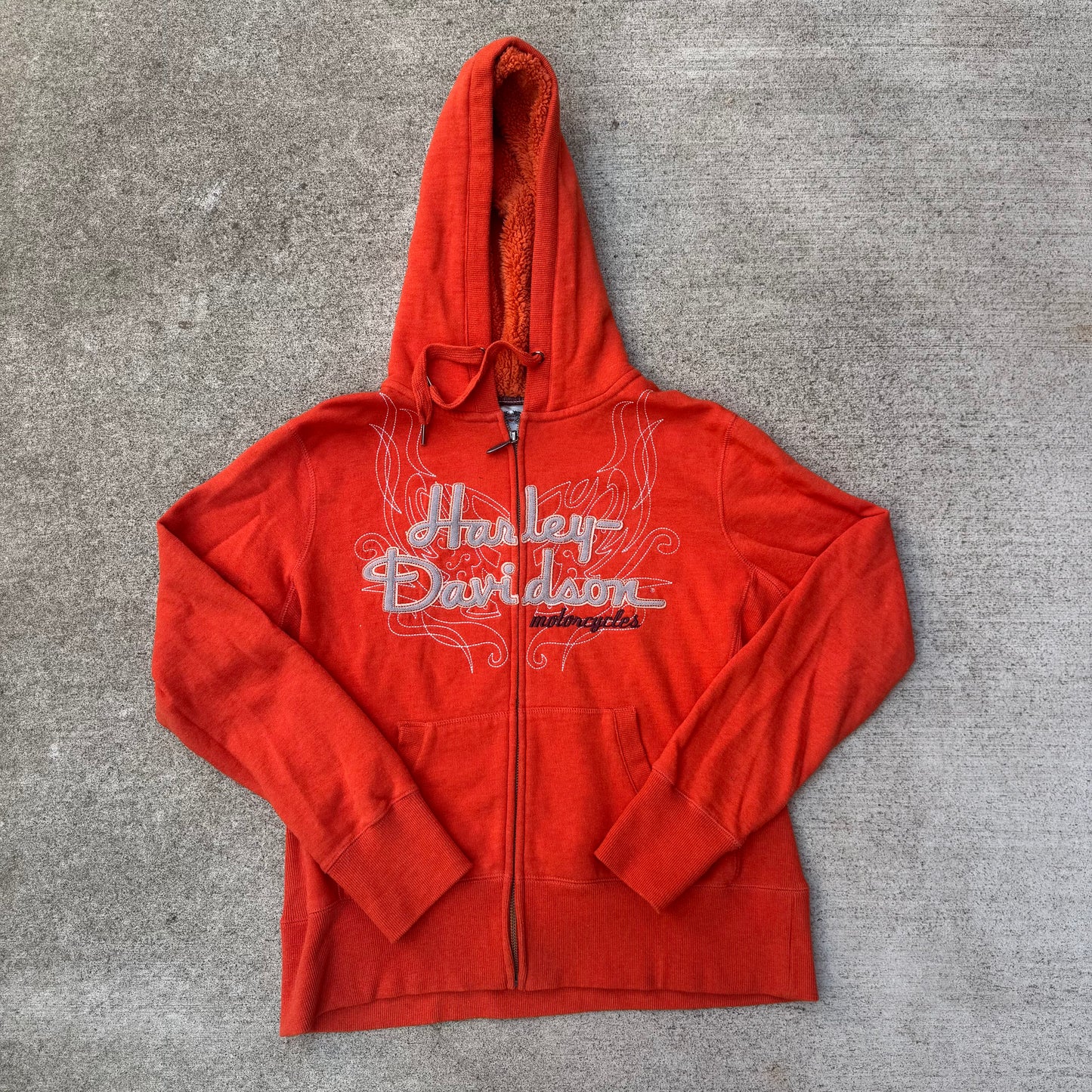 Harley Davidson Zip Up Hoodie