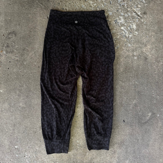 Lululemon Align Jogger Crop Formation Camo Deep Coal Multi