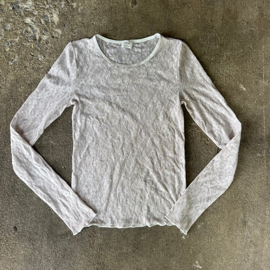 Aritzia Wilfred Lace Long Sleeve