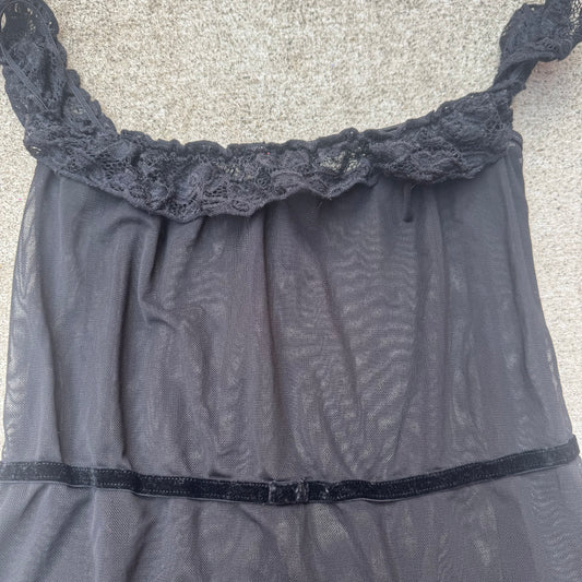 Y2K Mesh Top