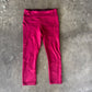 Lululemon Pace Rival Crop Leggings Berry Rumble