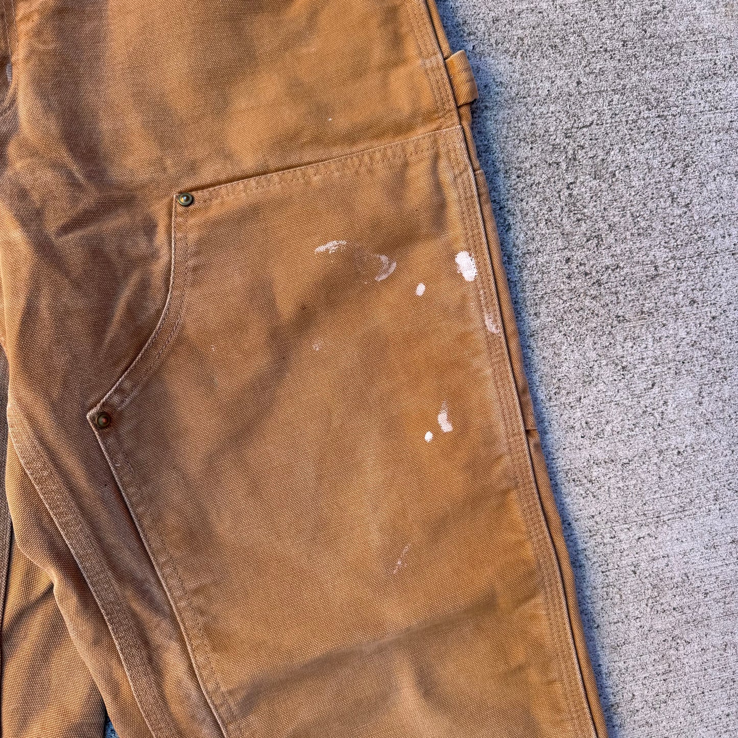 Vintage Tan Carhartt Double Knees