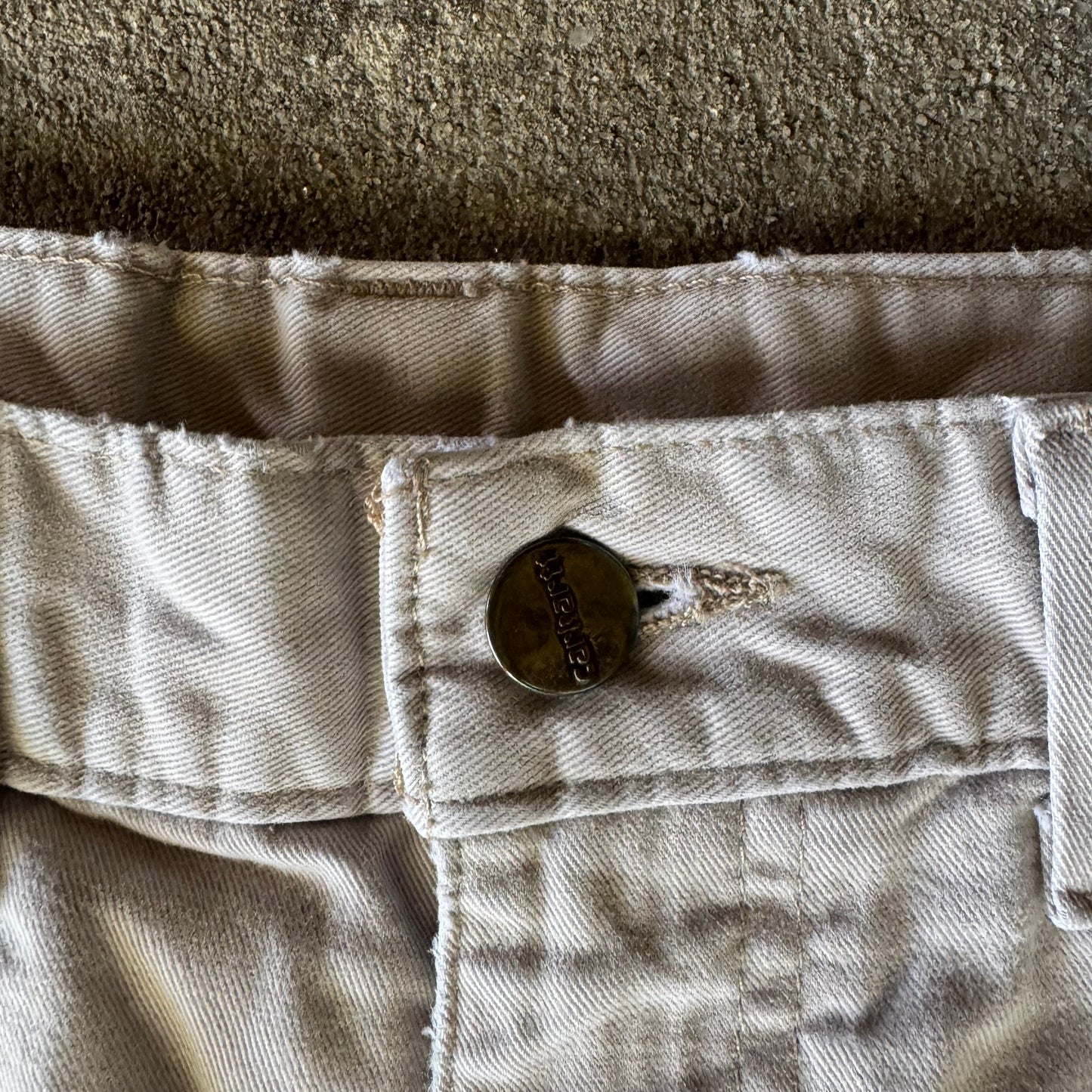 Cream Carhartt Pants