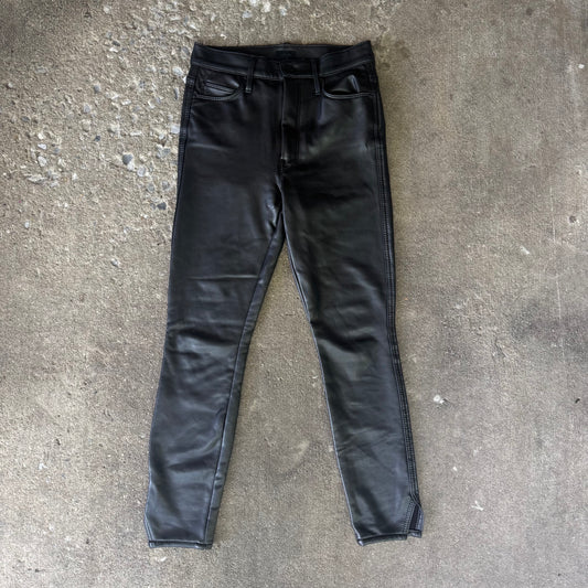 Mother Faux Leather Pants