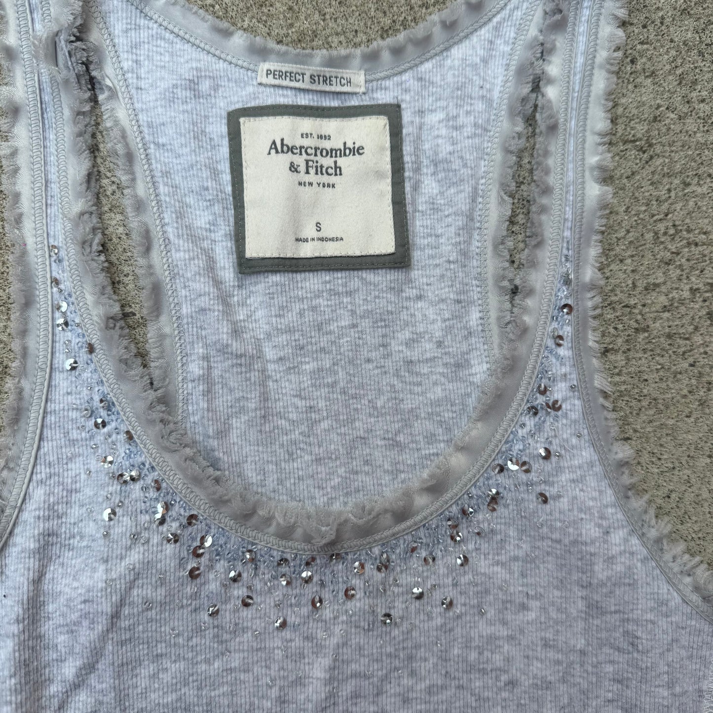 Abercrombie & Fitch Sequin Tank Top