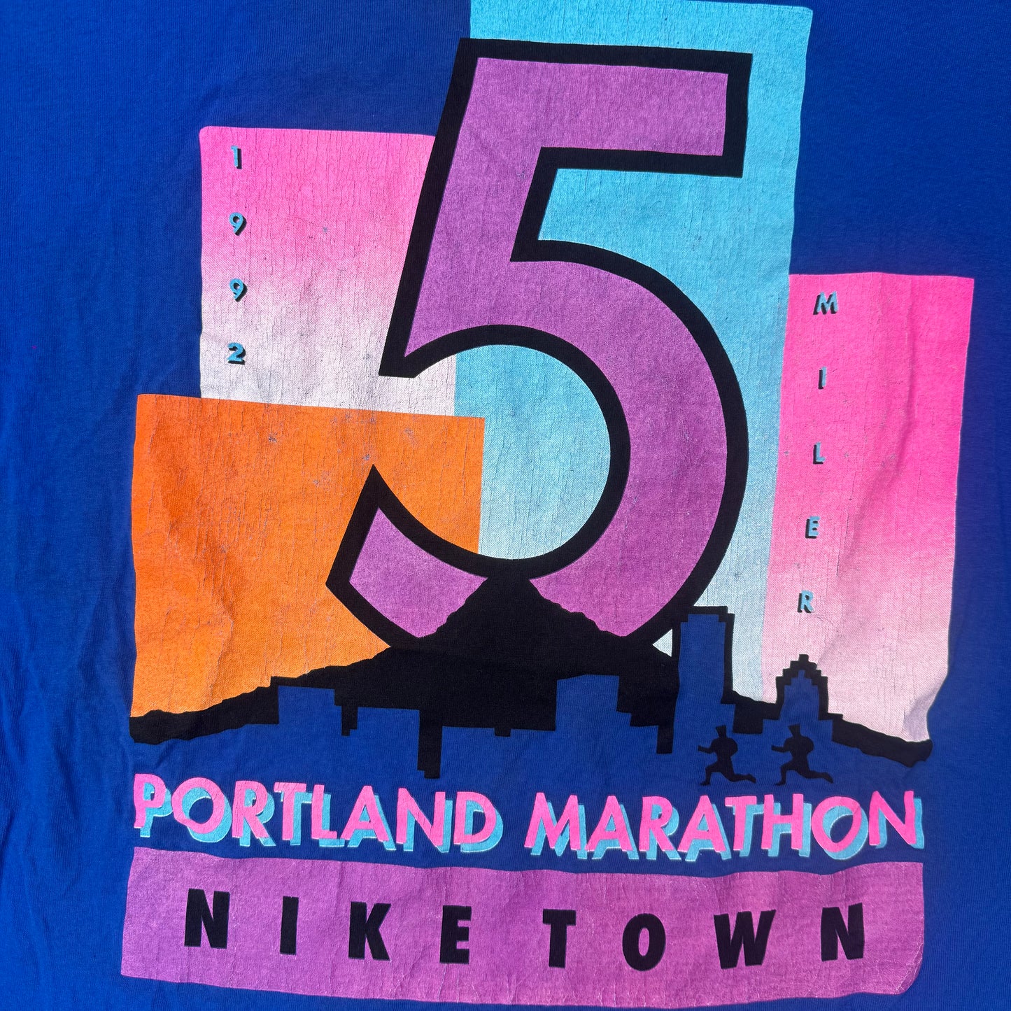 1992 Vintage Nike Portland Marathon T-Shirt