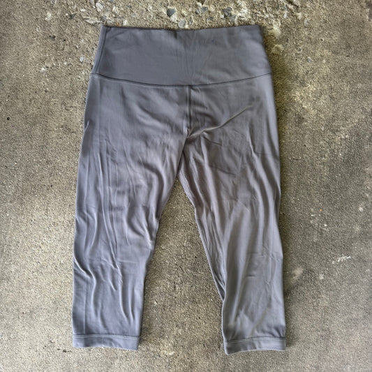Grey Lululemon Align Crop Leggings 21”