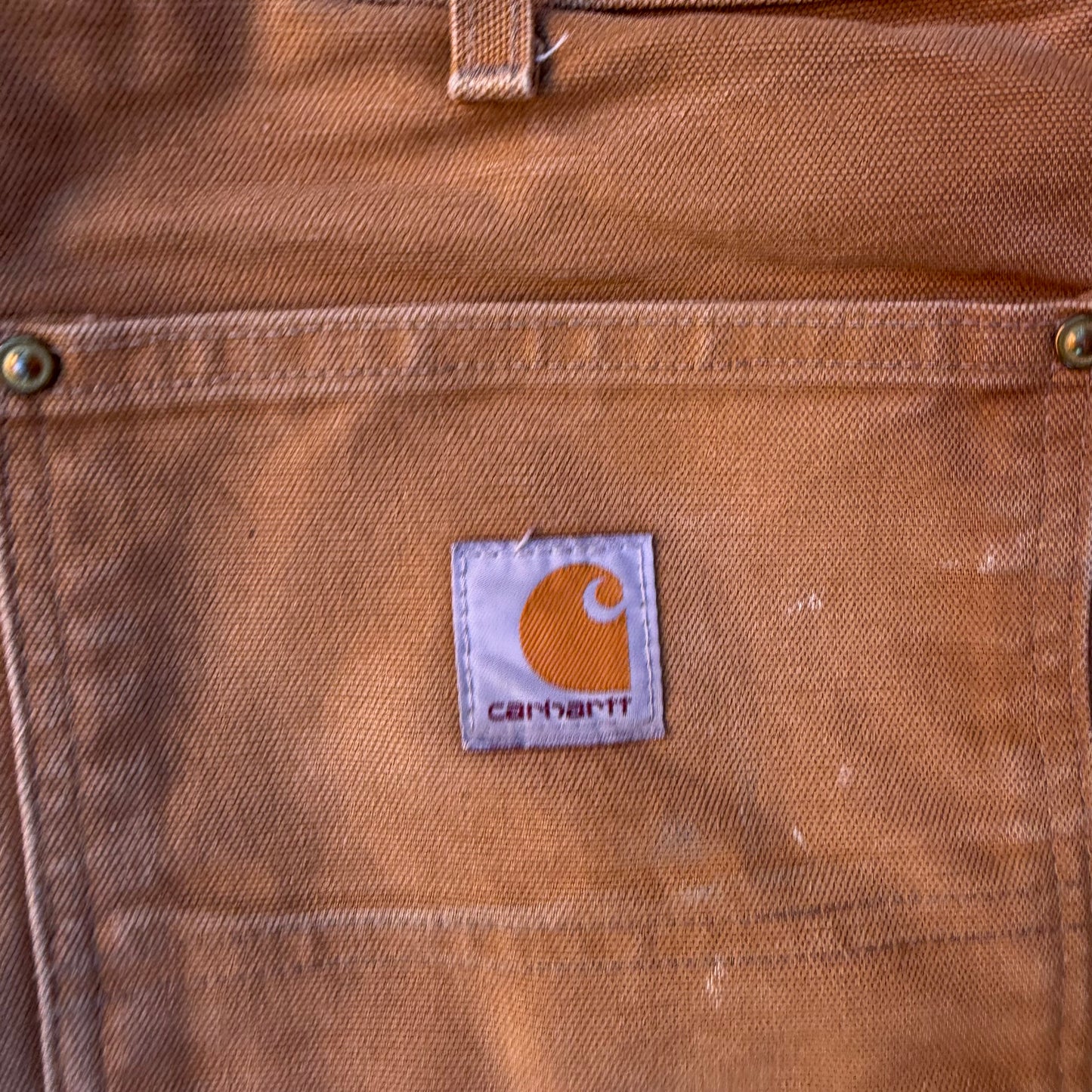 Vintage Tan Carhartt Double Knees