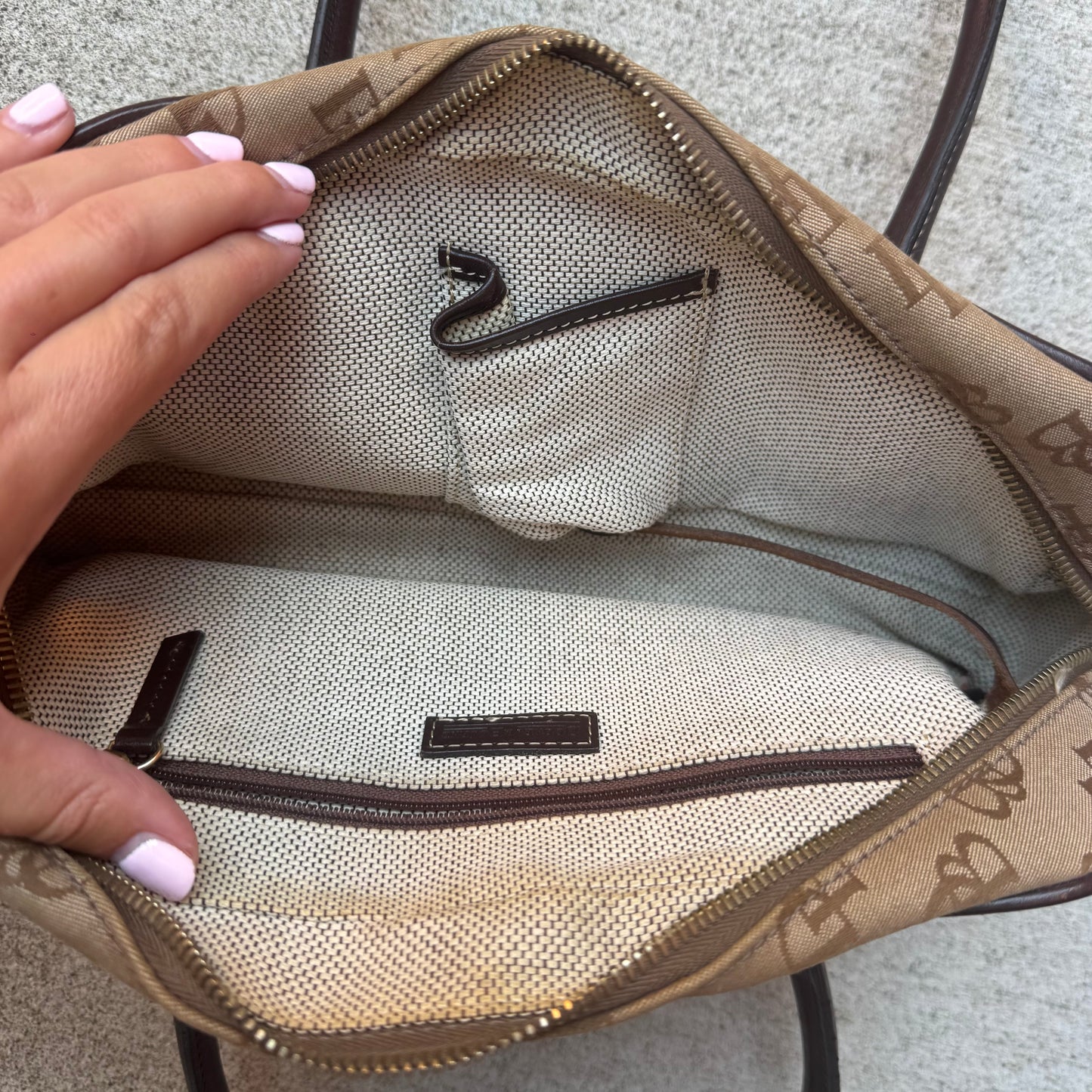 Dooney & Bourke Monogram Hand Bag