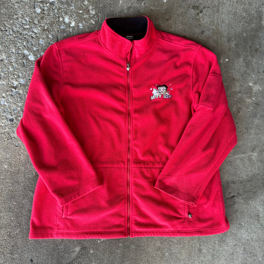 Betty Boop Fleece Zip Up