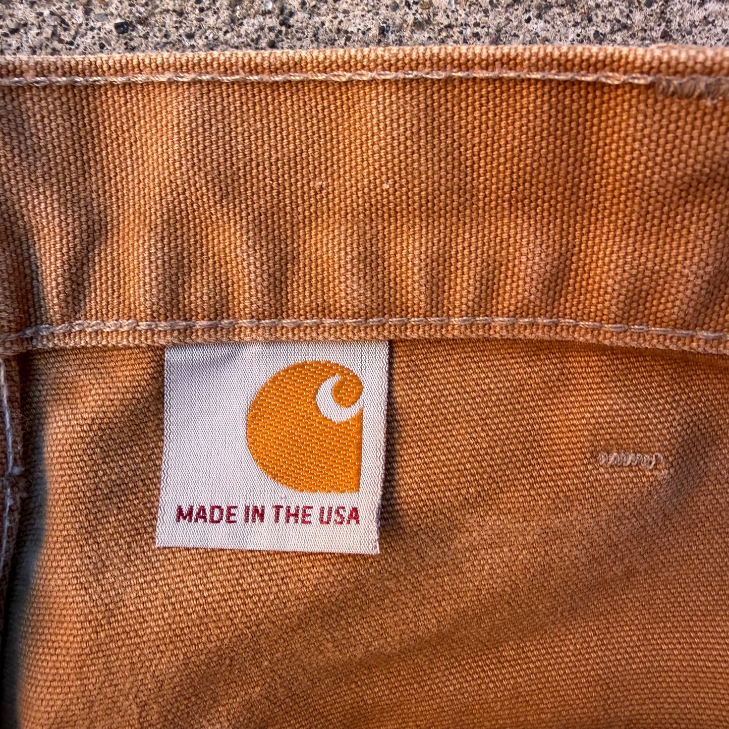 Vintage Tan Carhartt Double Knees