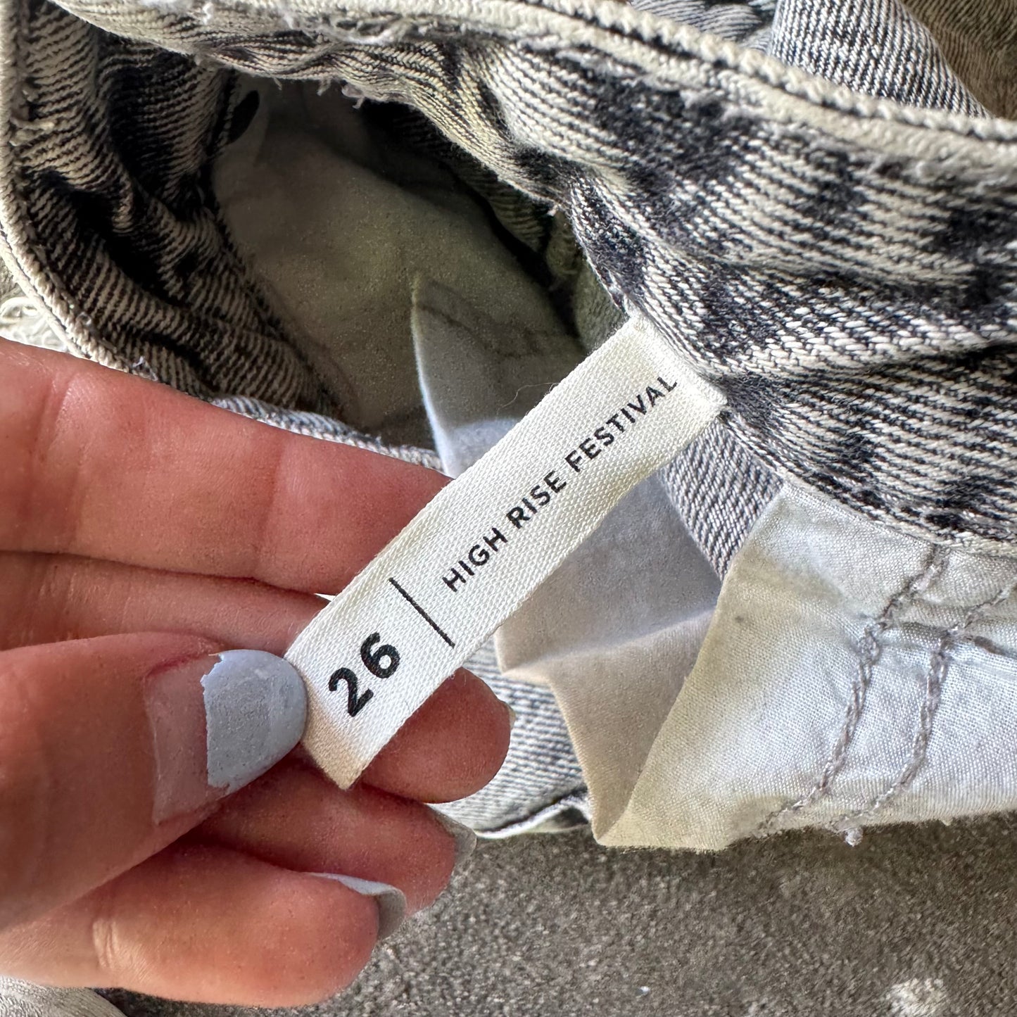 Pacsun High Rise Festival Shorts