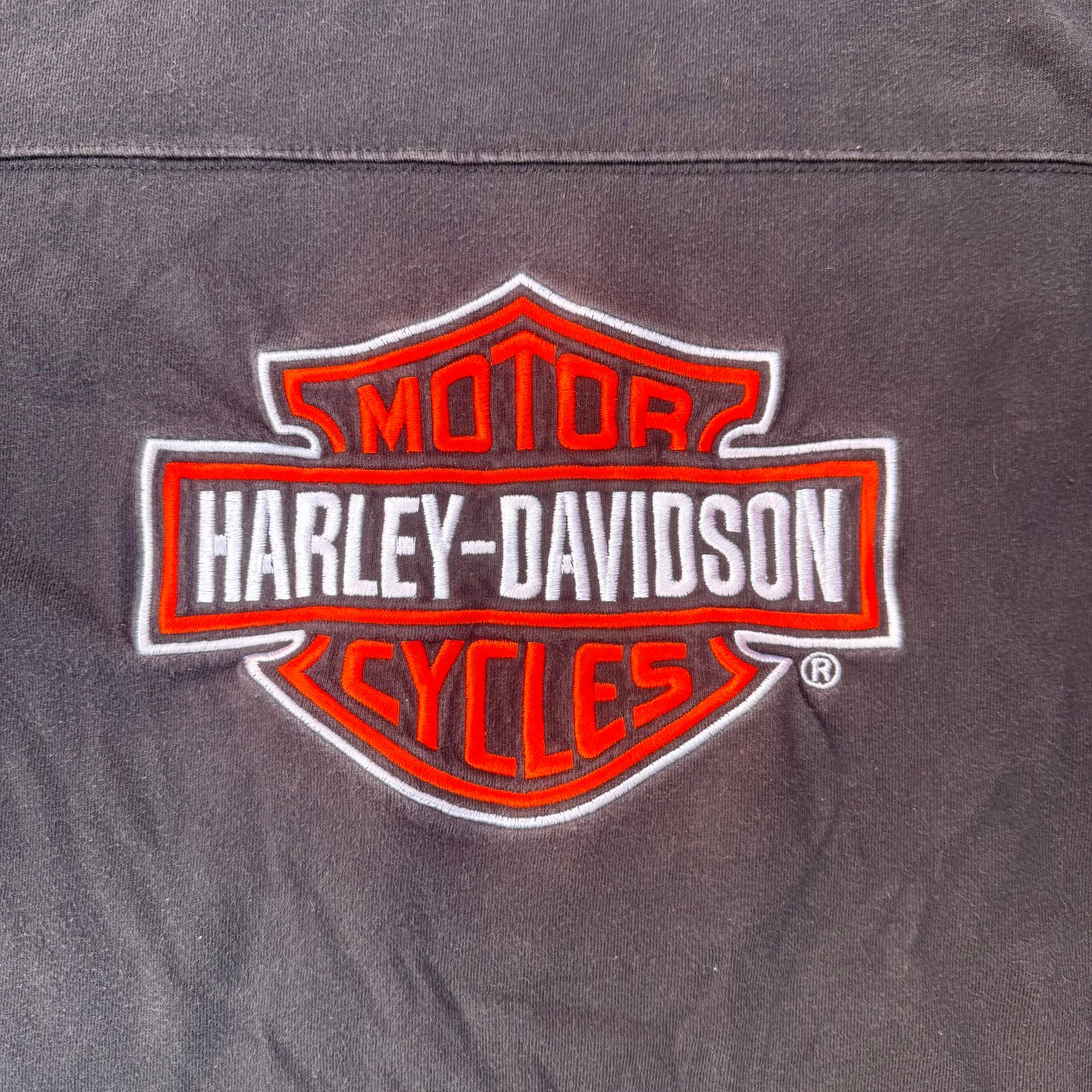 Harley Davidson Embroidered T-Shirt