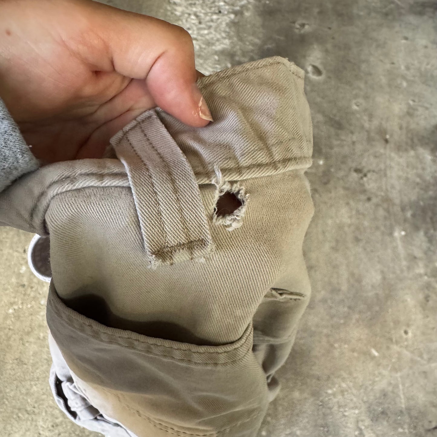 Cream Carhartt Pants