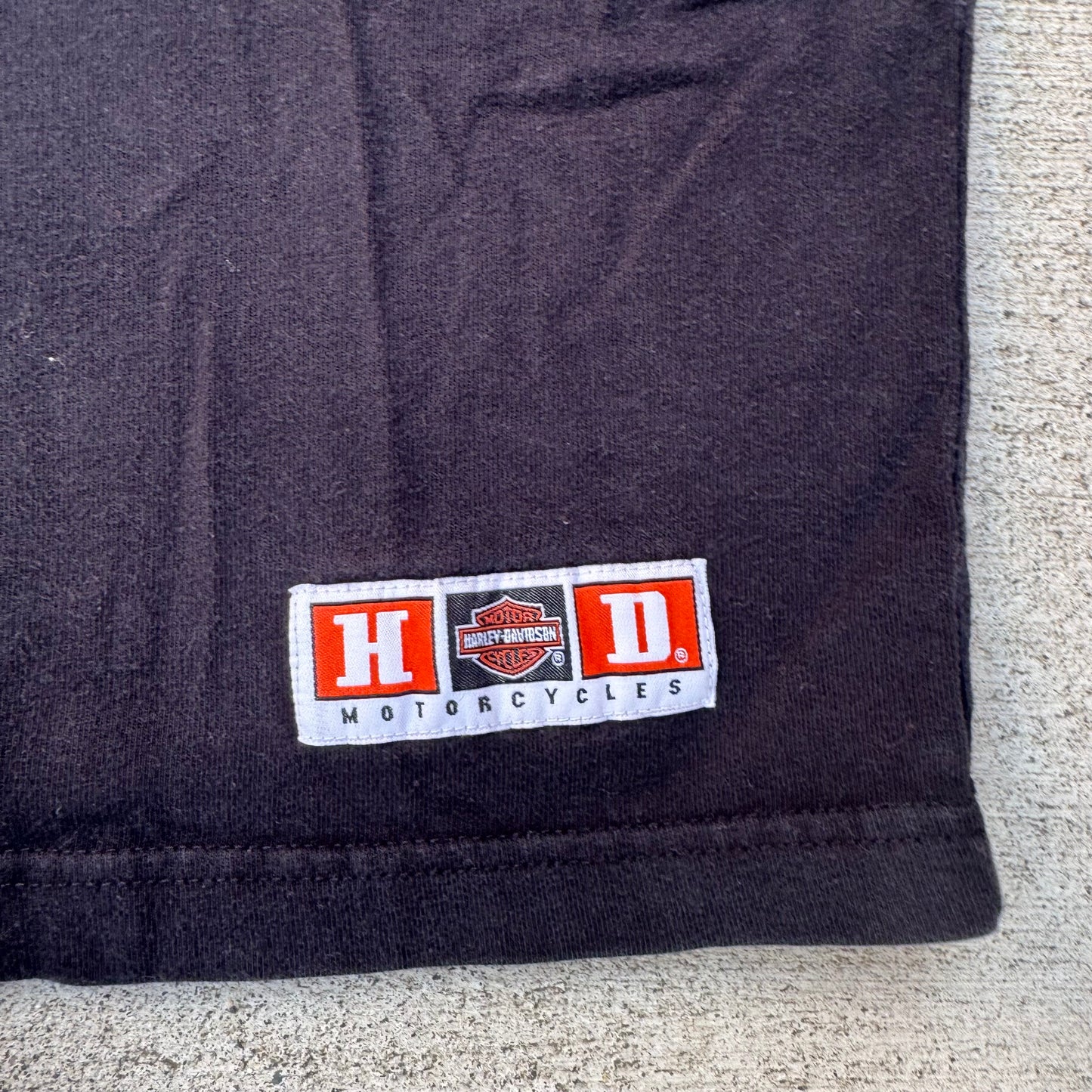 Harley Davidson Embroidered T-Shirt