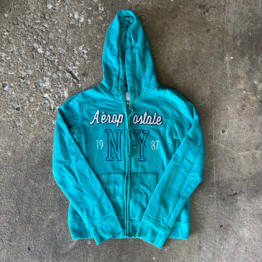 Y2K Aeropostale Zip Up Hoodie