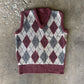 Argyle Sweater Vest