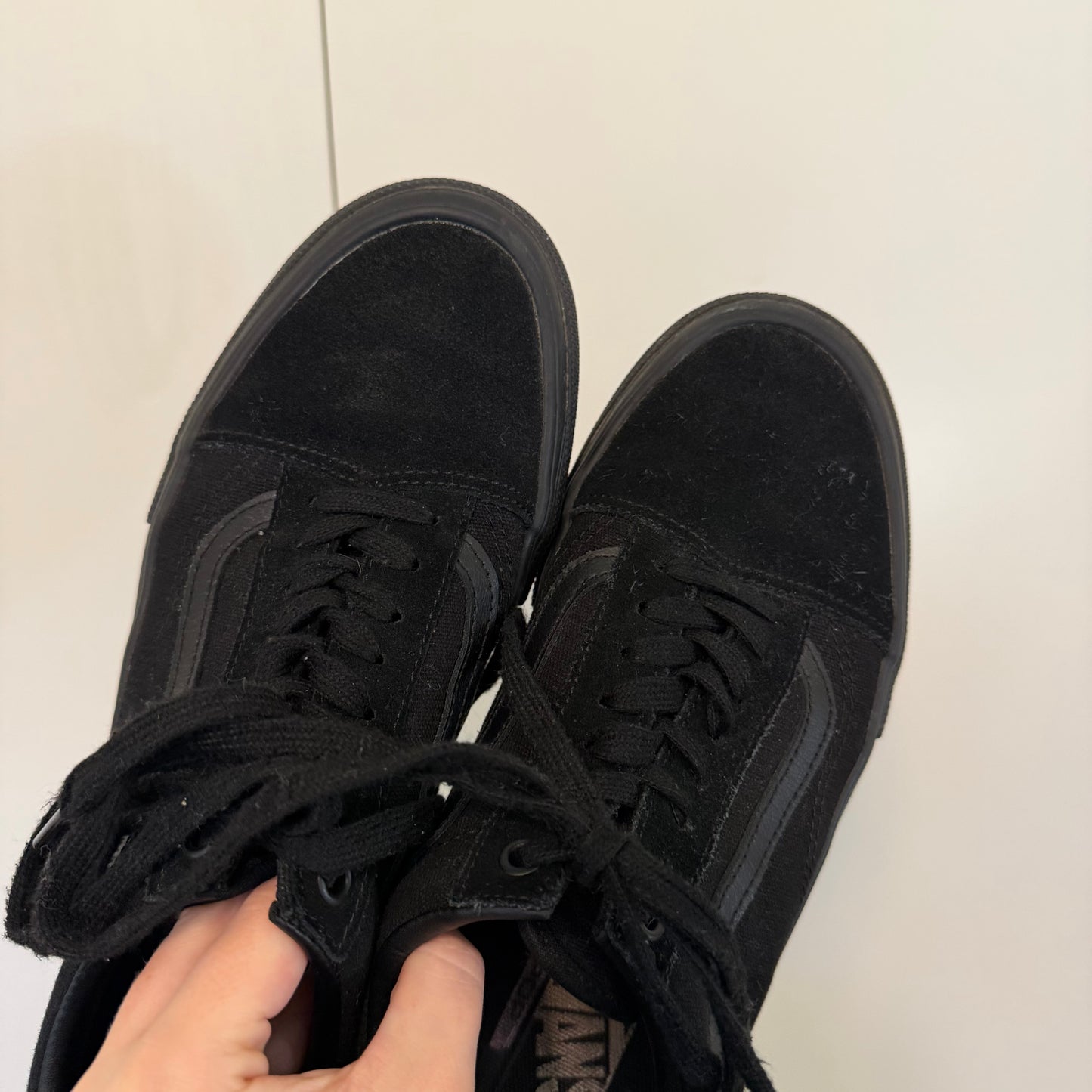 Vans Skate Old Skool Shoes Black on Black
