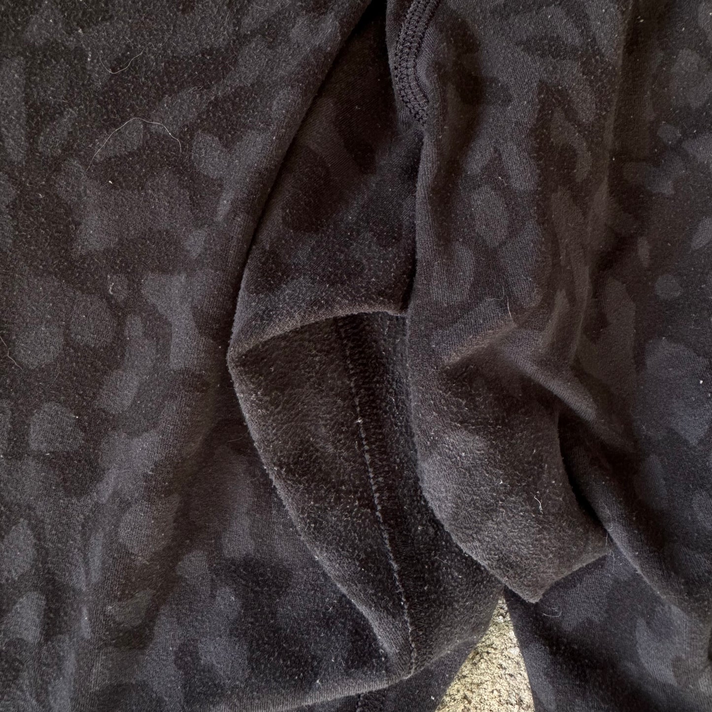 Lululemon Align Jogger Crop Formation Camo Deep Coal Multi