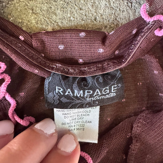 Y2K Rampage Babydoll Top