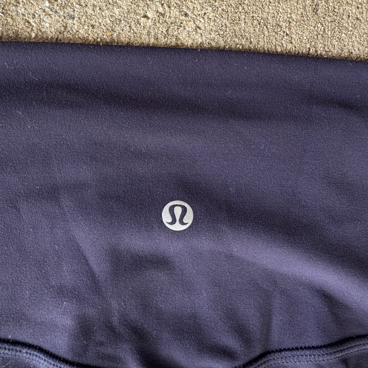 Navy Cropped Lululemon Align Leggings