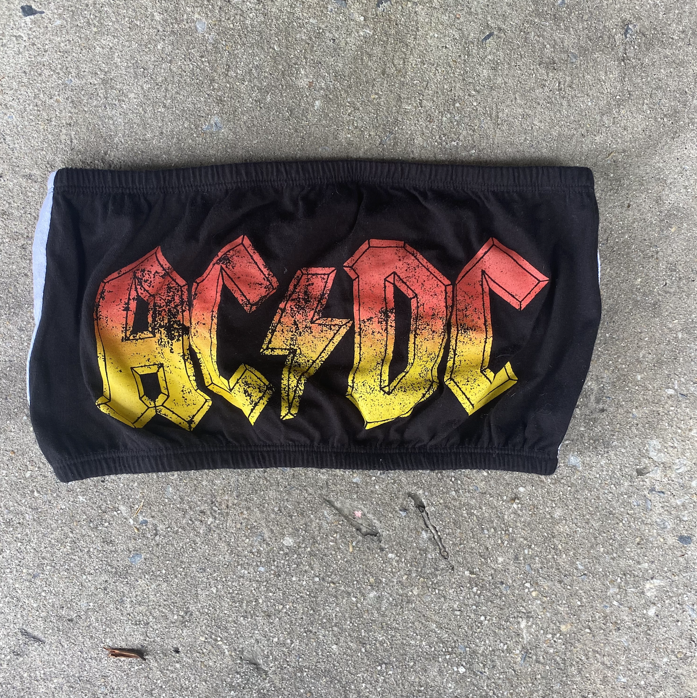 AC/DC Bandeau Top